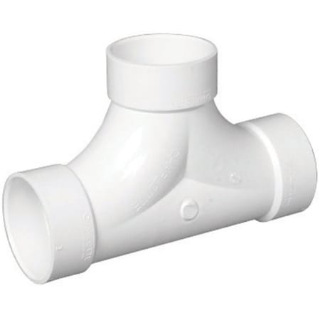 Pinpoint PVC004480800HA Two-Way Cleanout Tee4 in. Hxhxh PI707969